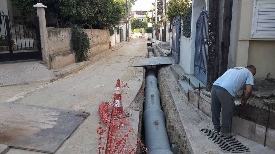 Ενισχύει τους αγωγούς όμβριων και ακαθάρτων ο Δήμος Ηρακλείου Αττικής με αντίκτυπο στην εικόνα και την αντιπλημμυρική θωράκιση της πόλης