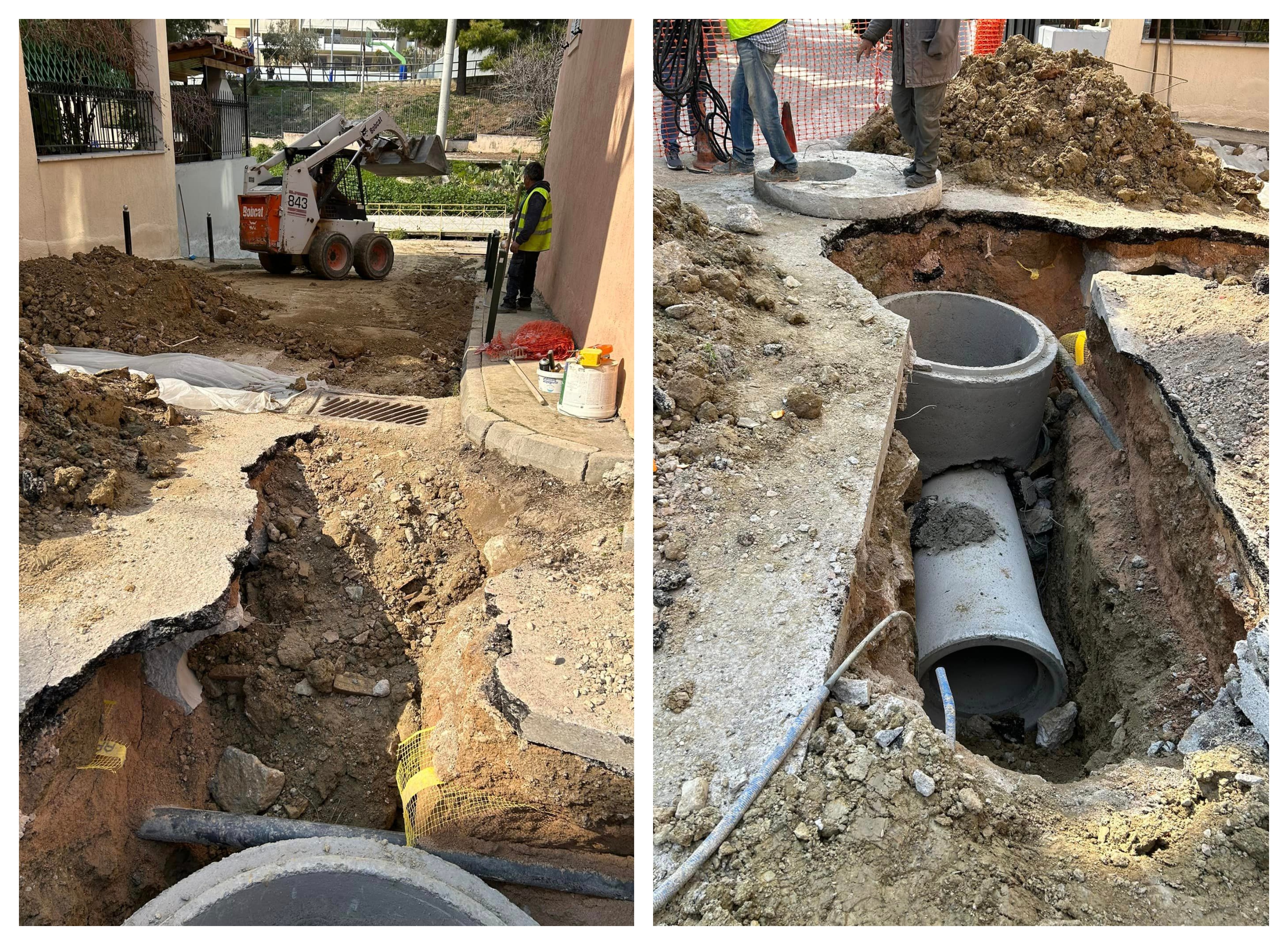 Εκστρατεία αντιπλημμυρικών έργων στον Δήμο Ηρακλείου Αττικής για το 2023: Αρχή από την οδό Σπύρου Λούη