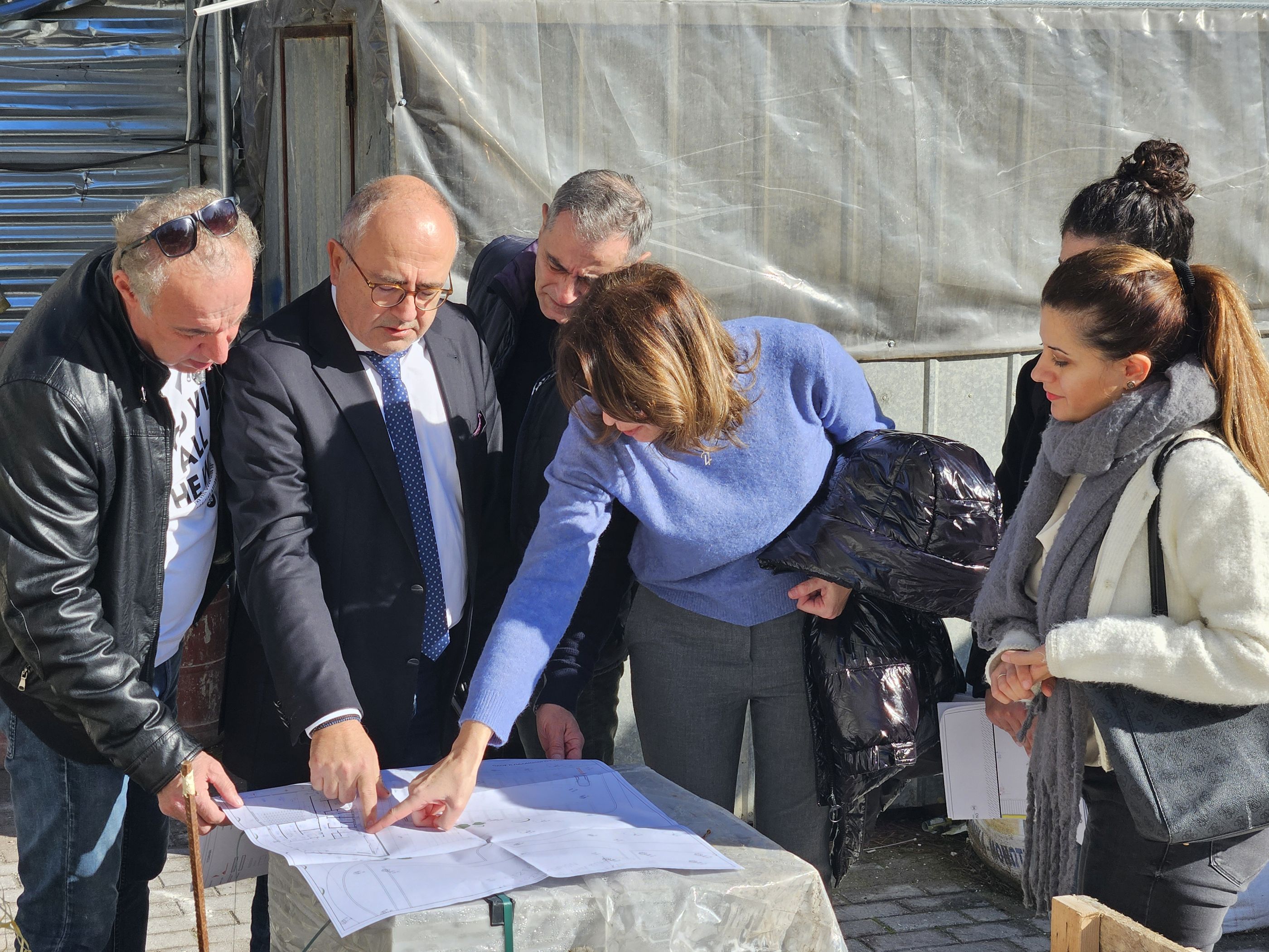 O νέος πολυχώρος του Δήμου Ηρακλείου Αττικής στο πάρκο της Πεύκων, έτοιμος στους επόμενους μήνες.