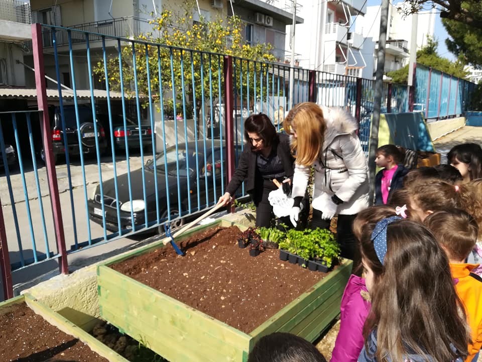 Μικροί λαχανόκηποι μέσα στα σχολεία: μια πρωτοβουλία του Δήμου Ηρακλείου Αττικής για τα παιδιά