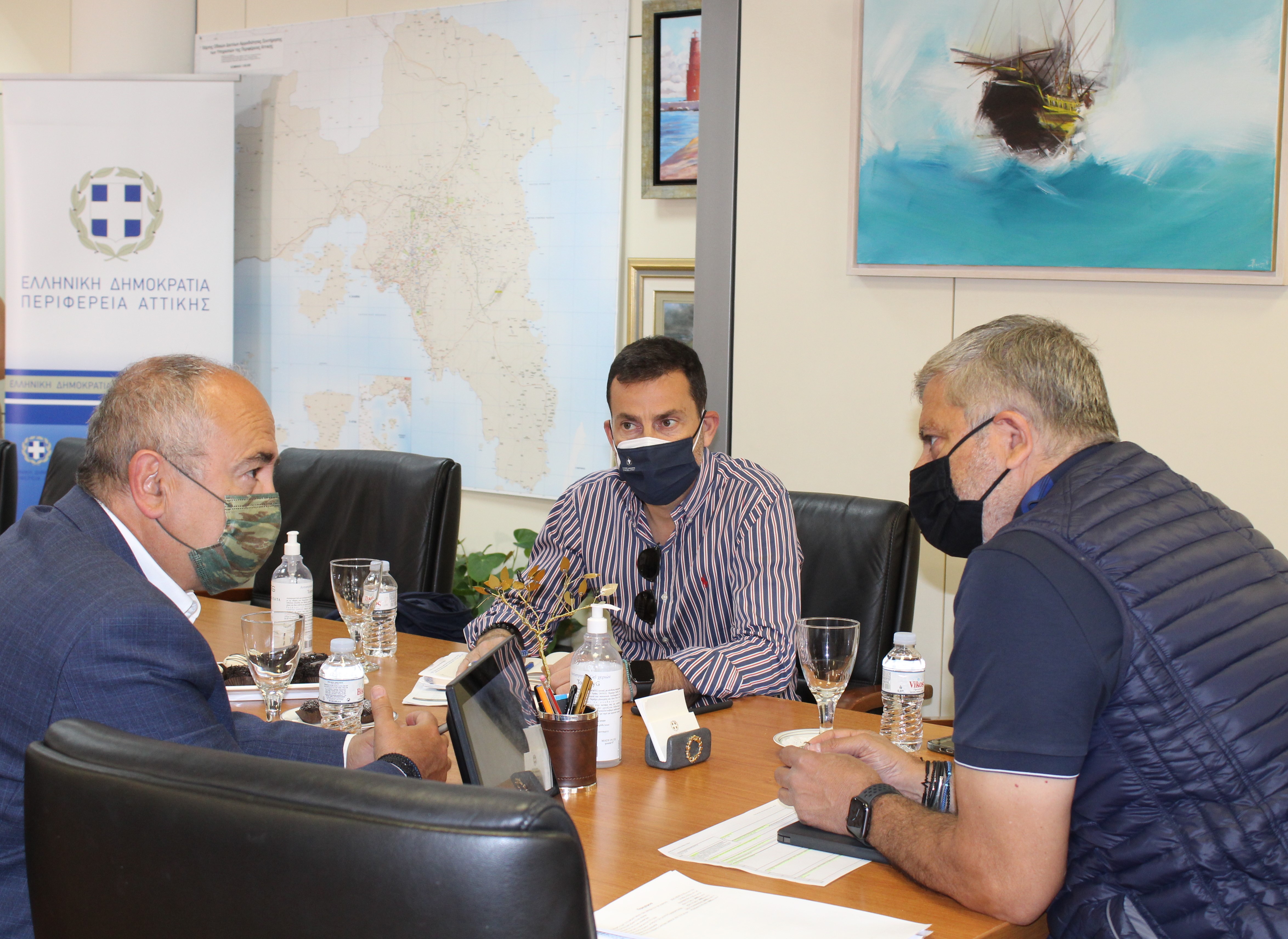 Γοργό βήμα για να δρομολογημένα έργα και υποβολή προτάσεων για νέες παρεμβάσεις: Τι συζήτησαν Νίκος Μπάμπαλος και Γιώργος Πατούλης για τον Δήμο Ηρακλείου Αττικής