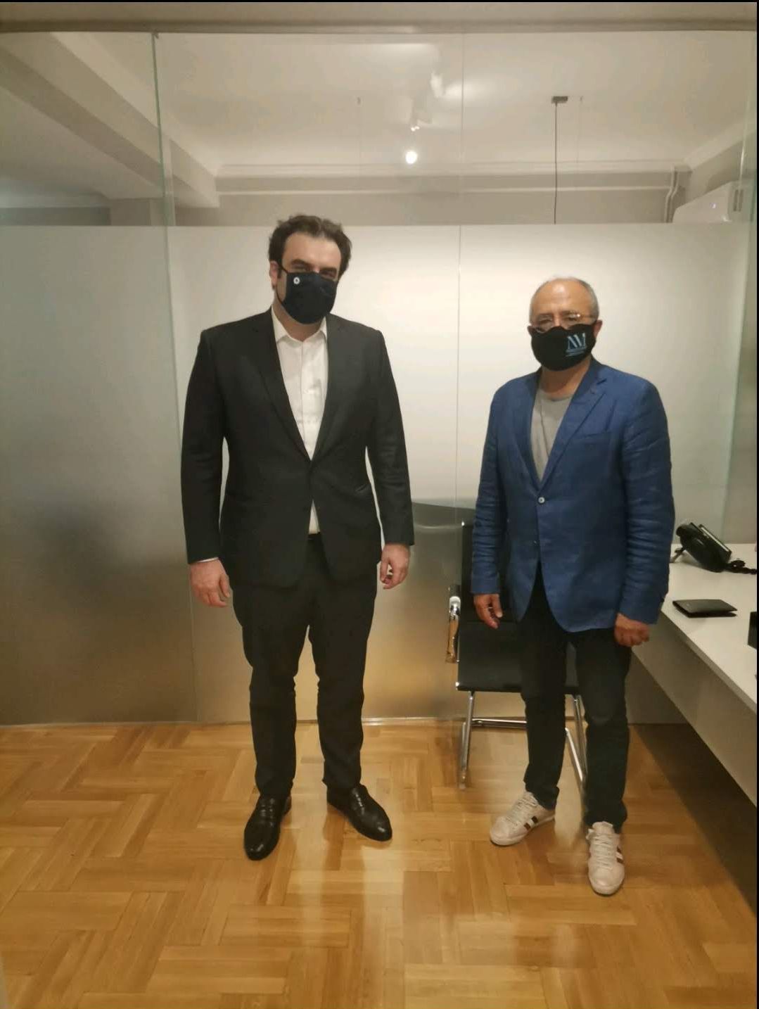 Συνεργασία με το Υπουργείο Ψηφιακής Διακυβέρνησης για την διεύρυνση της online εξυπηρέτησης - Τι συζήτησαν Νίκος Μπάμπαλος και Κυριάκος Πιερρακάκης