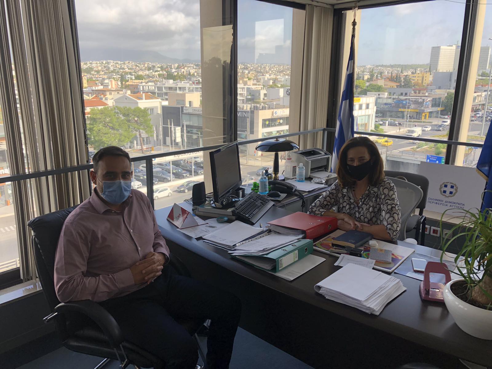 Σε προτεραιότητα τα σχολεία, αμέσως μετά η Ηρακλείου: τι συζήτησαν ο αντιδήμαρχος Τεχνικών Υπηρεσιών και η αντιπεριφερειάρχης