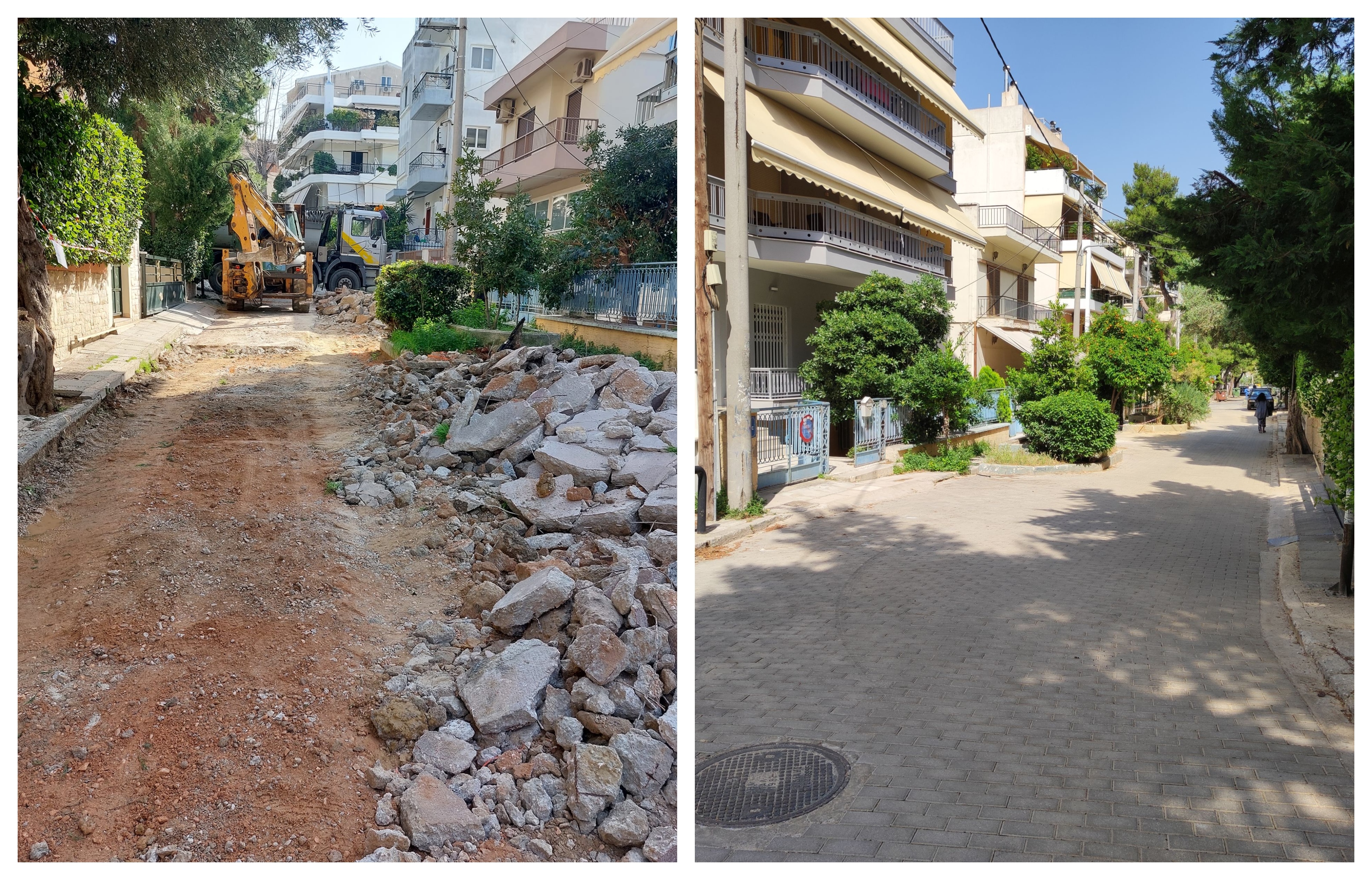 Μεγαλώνει το δίκτυο πεζόδρομων στην Καναπίτσα: ακόμα ένα δρόμο ανακατασκεύασε ο Δήμος Ηρακλείου Αττικής