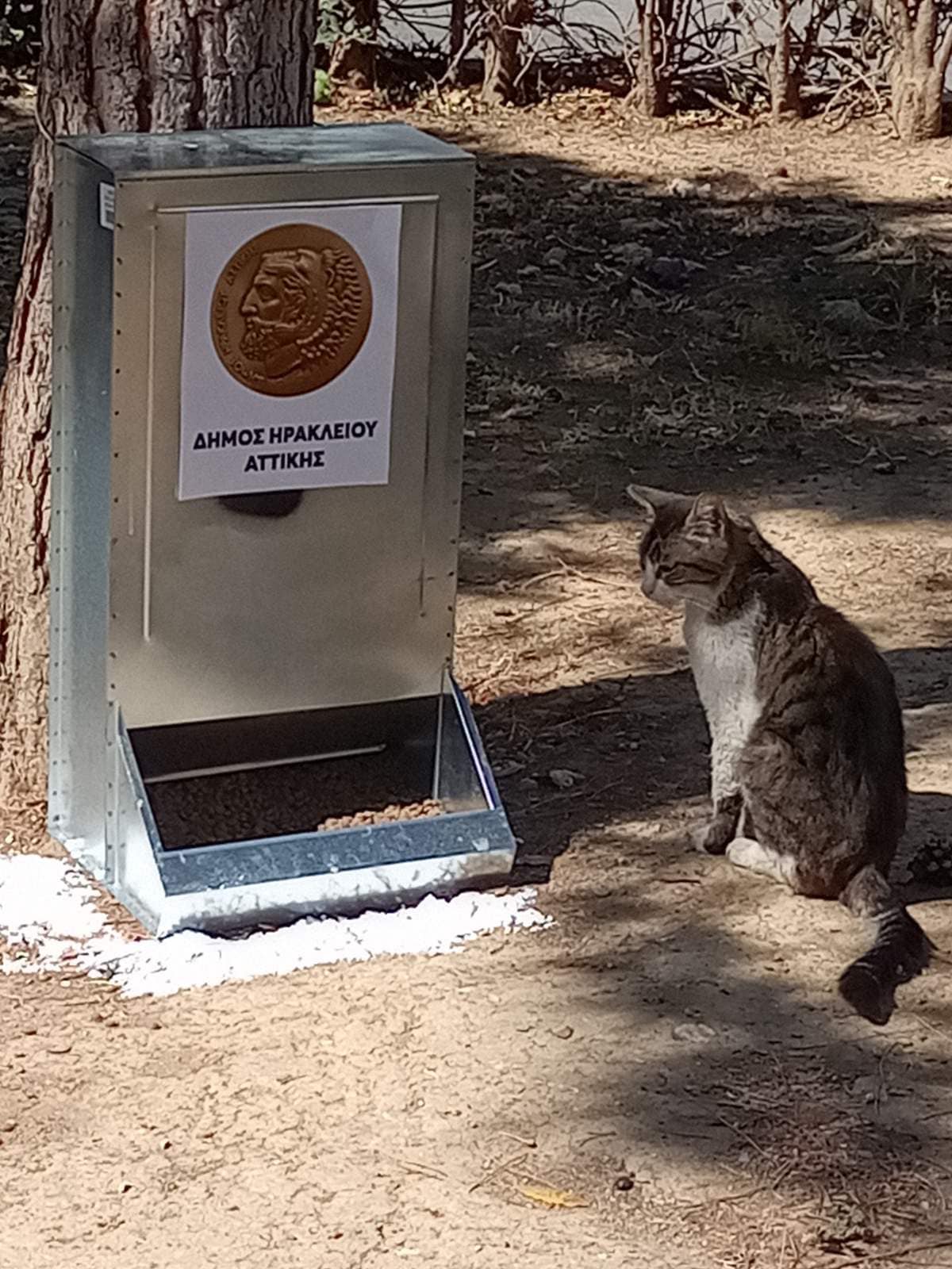 Φαγητό και νερό σε 24 σημεία της πόλης: ο Δήμος Ηρακλείου Αττικής τοποθέτησε σχετική υποδομή