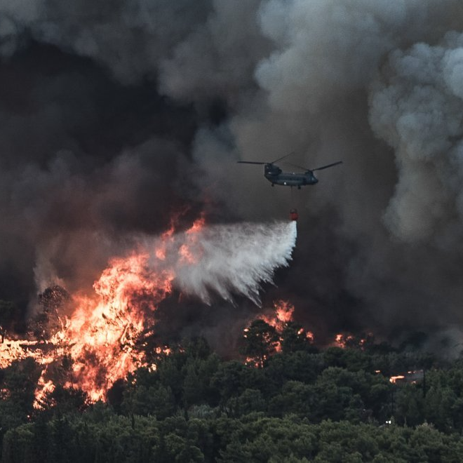 Συγκέντρωση ειδών πρώτης ανάγκης & βοήθεια στις πυρόπληκτες περιοχές
