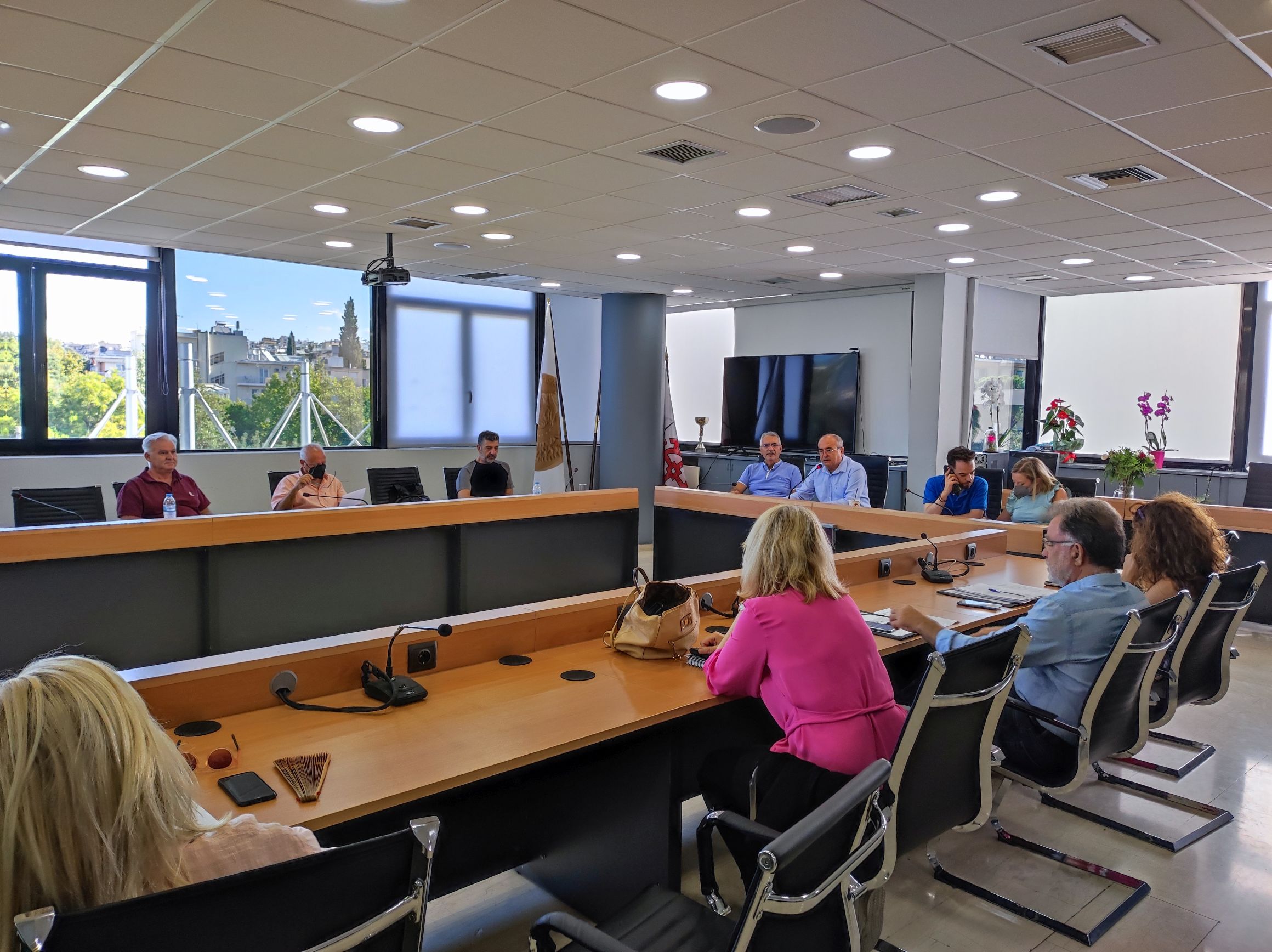 Συναντήσεις του δημάρχου με τους διευθυντές των σχολείων της πόλης