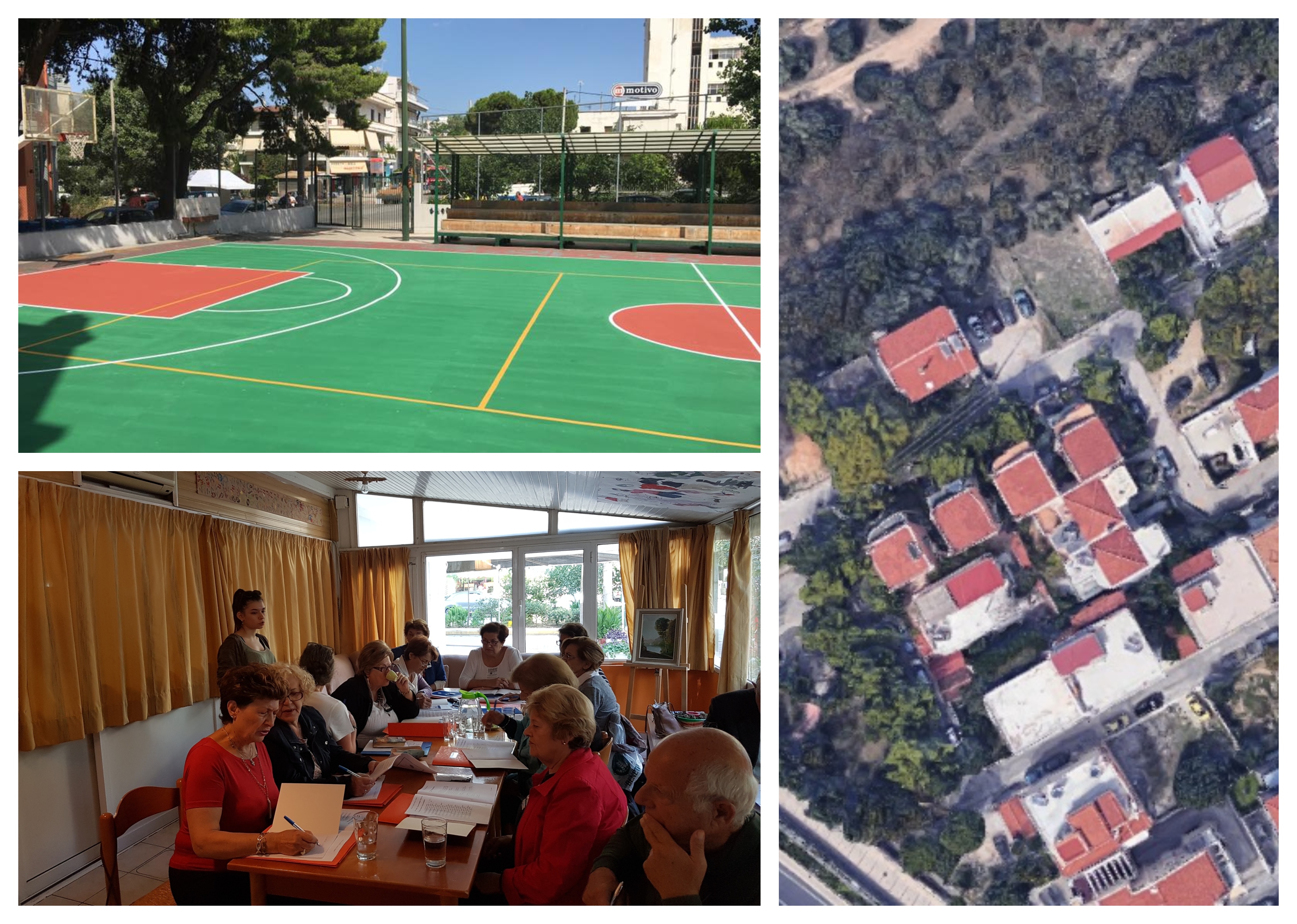 Ανακατασκευή γηπέδου Τυφώνα, νέο ΚΑΠΗ και διαμόρφωση κοινόχρηστων χώρων πρασίνου