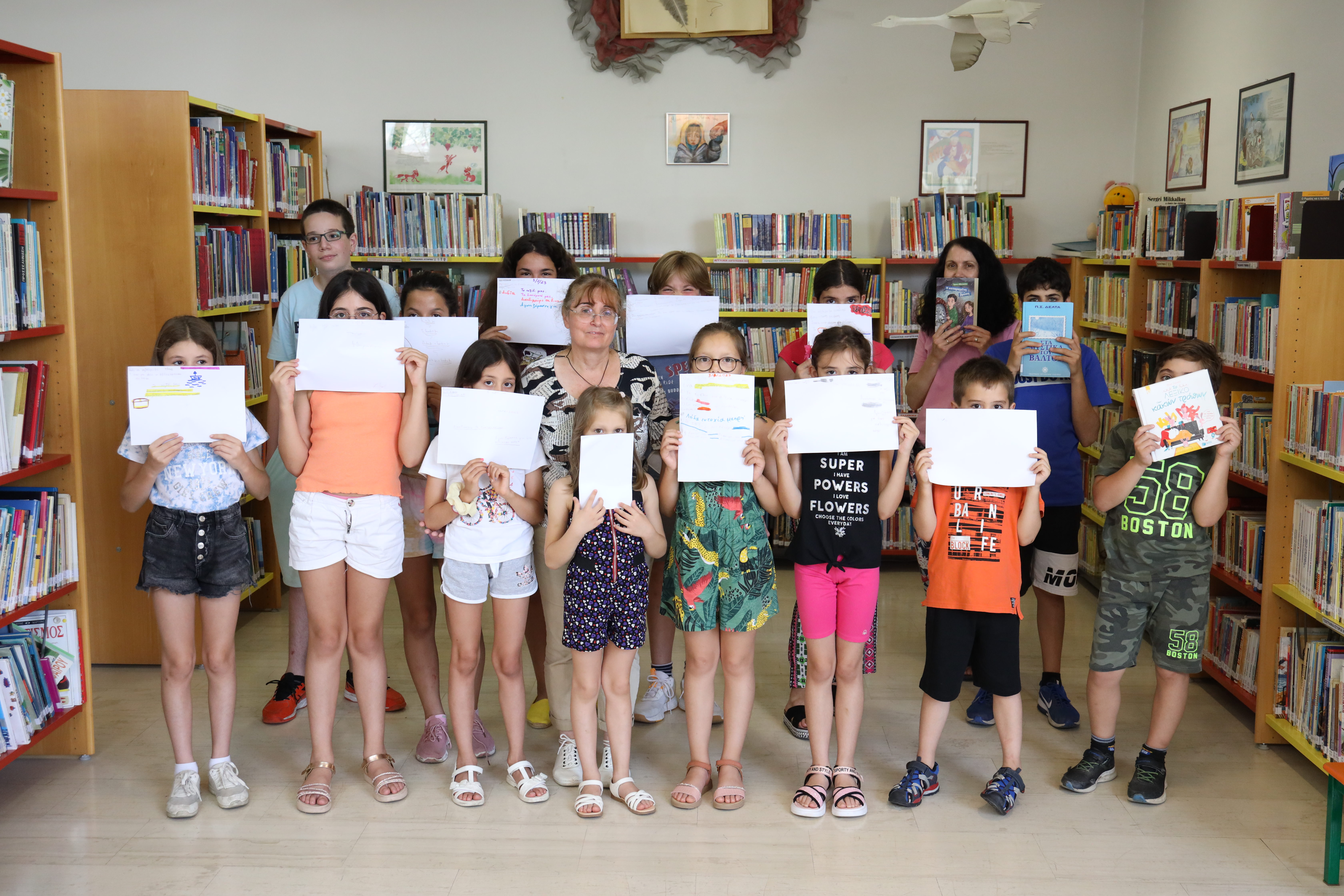 Καλοκαίρι στη Βιβλιοθήκη: Έχω Δικαίωμα!  Η Χάρτα των δικαιωμάτων.