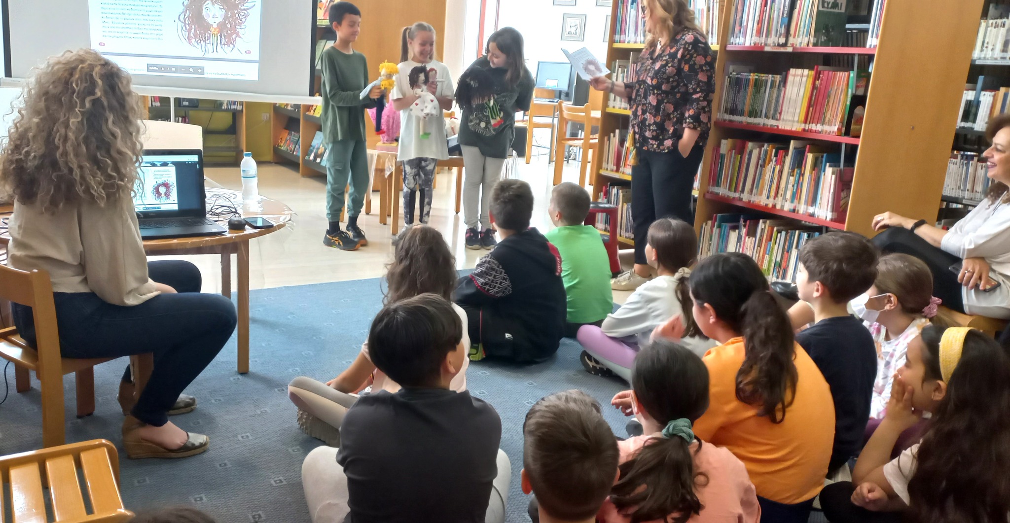 Γνωριμία με τη Βιβλιοθήκη - Παρουσίαση βιβλίου