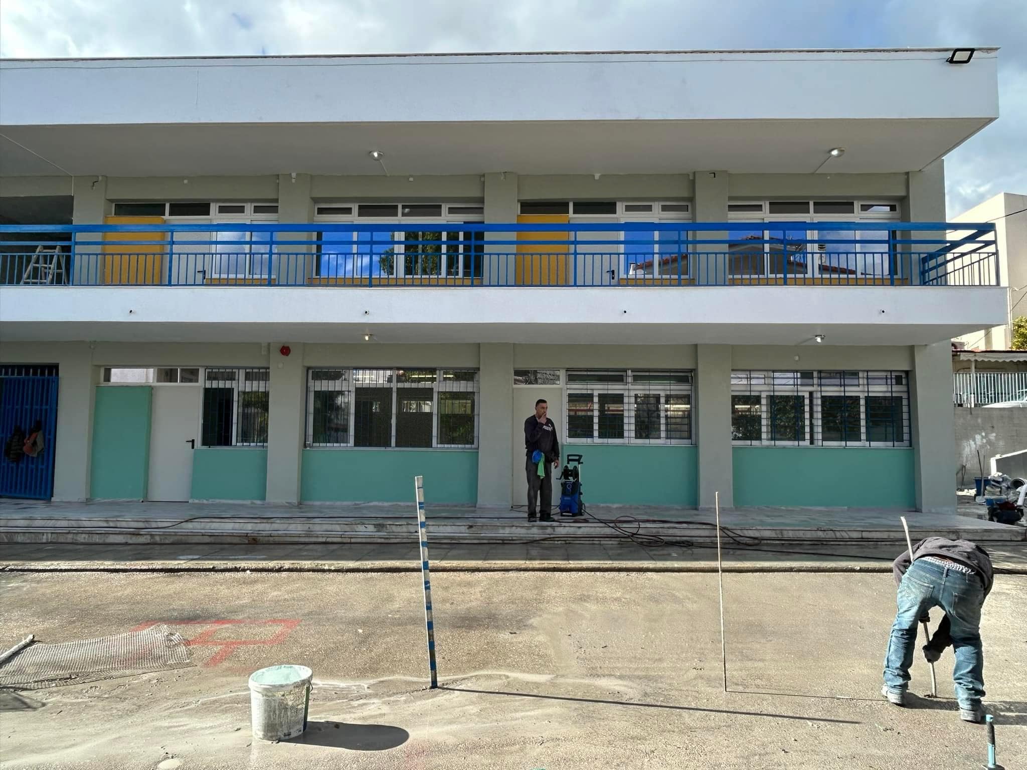 Νέα και ενεργειακά αναβαθμισμένη η πτέρυγα του 5ου Δημοτικού Σχολείου 